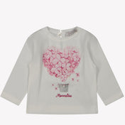 MonnaLisa Baby Girls T-shirt OffWhite