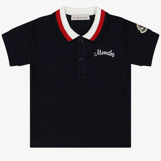 Moncler Baby Boys Polo in Navy