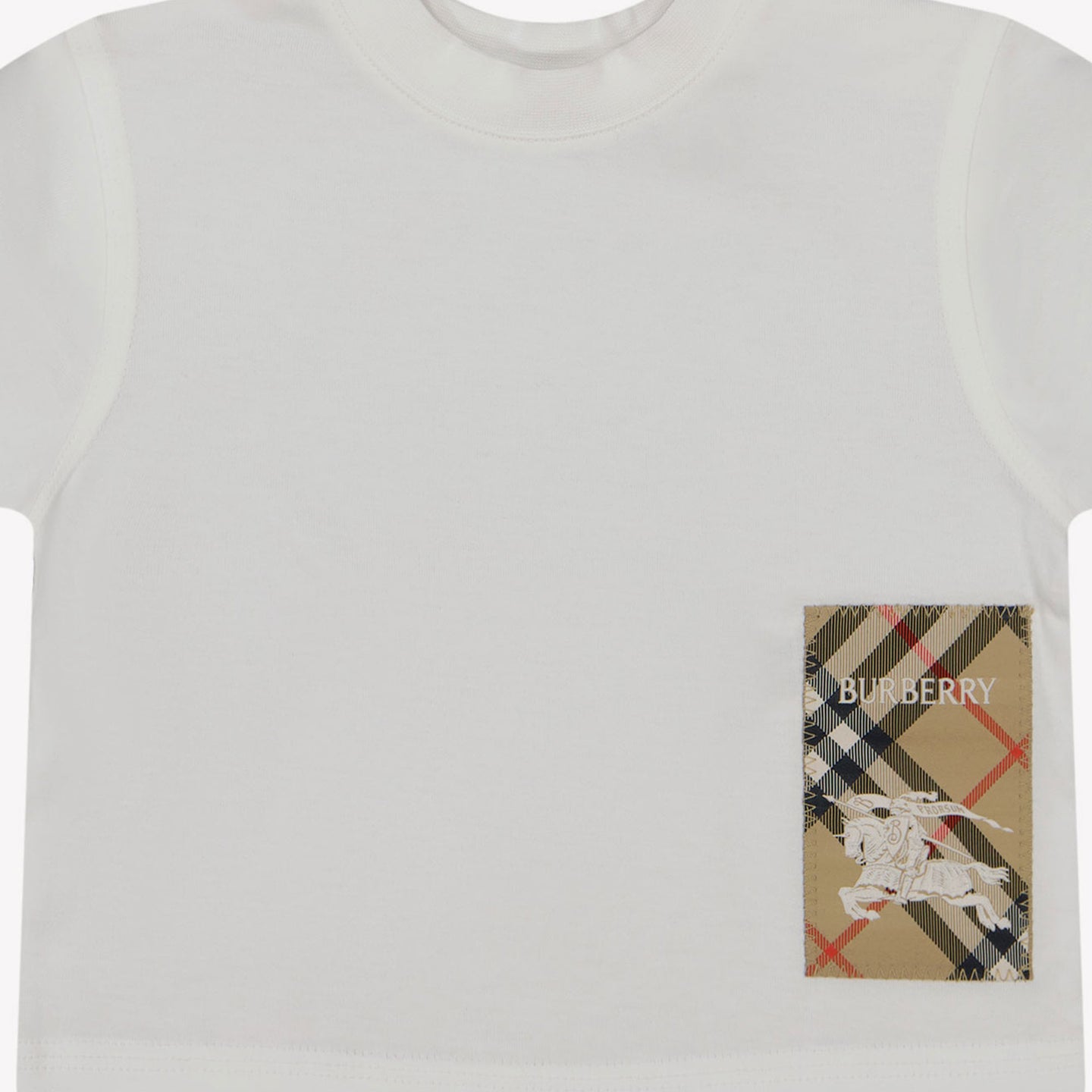 Burberry Cedar Baby Boys T-Shirt in White