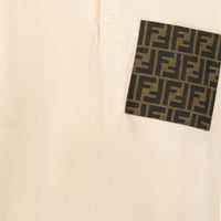 Fendi Kids Boys Polo  Beige
