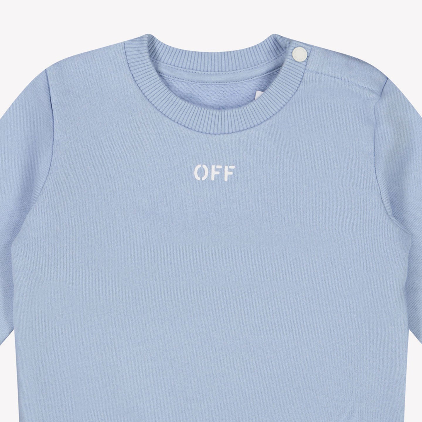 Off-White Baby Jongens Trui Licht Blauw