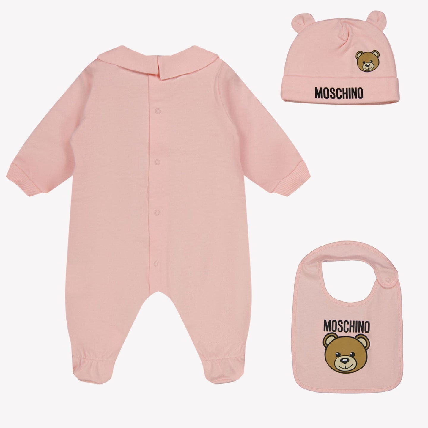 Moschino Baby Unisex Boxpakje Licht Roze 3/6