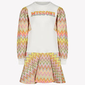 Missoni Kinder Meisjes Jurk Off White