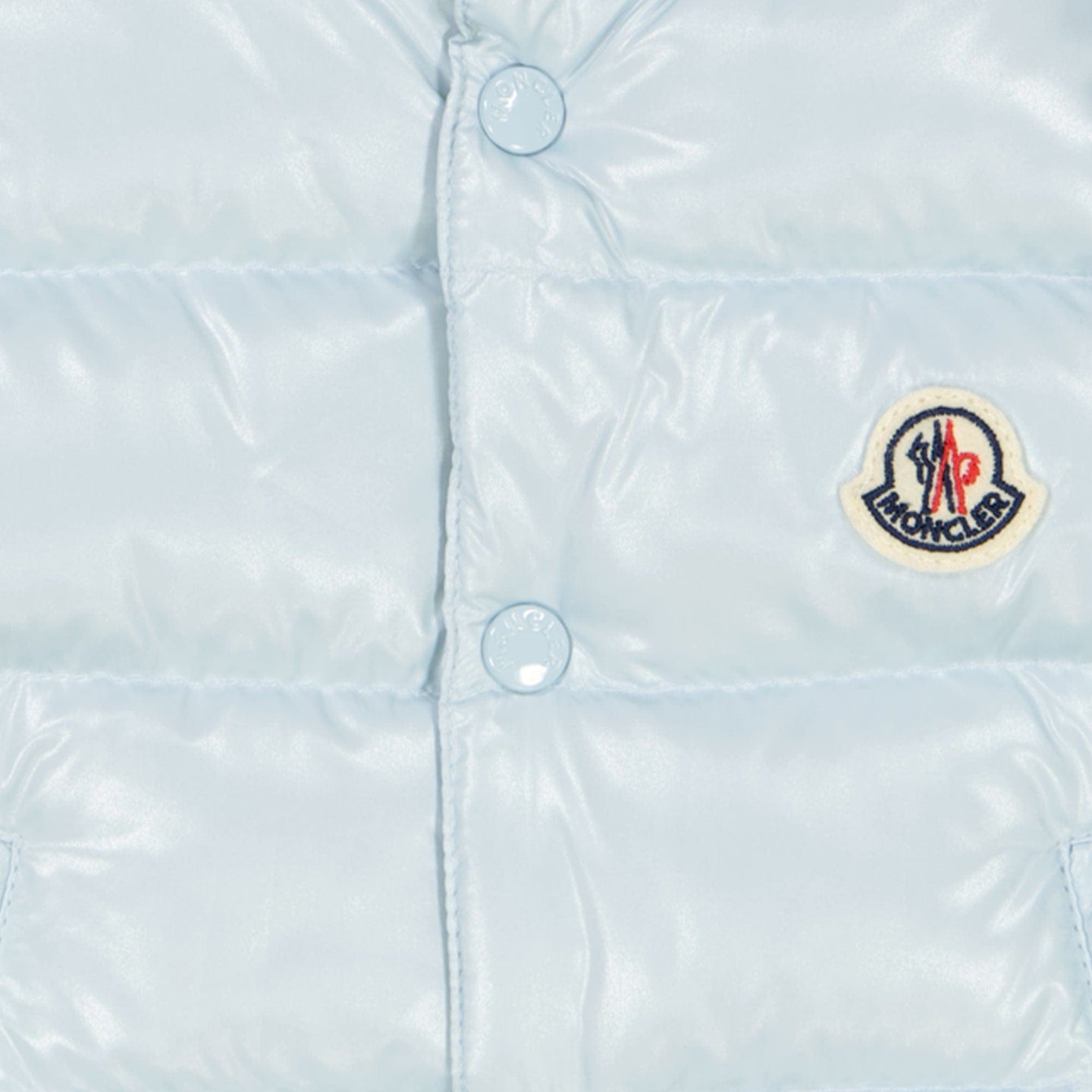 Moncler Bernard Baby Unisex Bodywarmer Licht Blauw 3/6