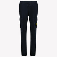 Stone Island Kids Boys  Trousers Navy