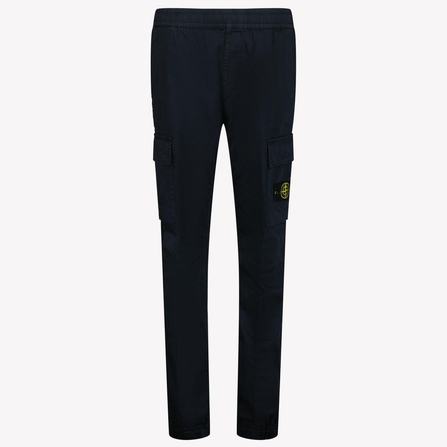 Stone Island Kids Boys  Trousers Navy