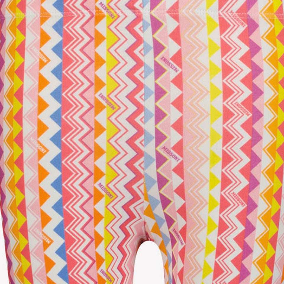 Missoni Kids Girls in Leggings Fuchsia