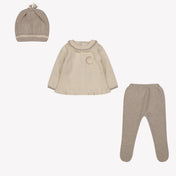 Mayoral Baby girls box suit Beige