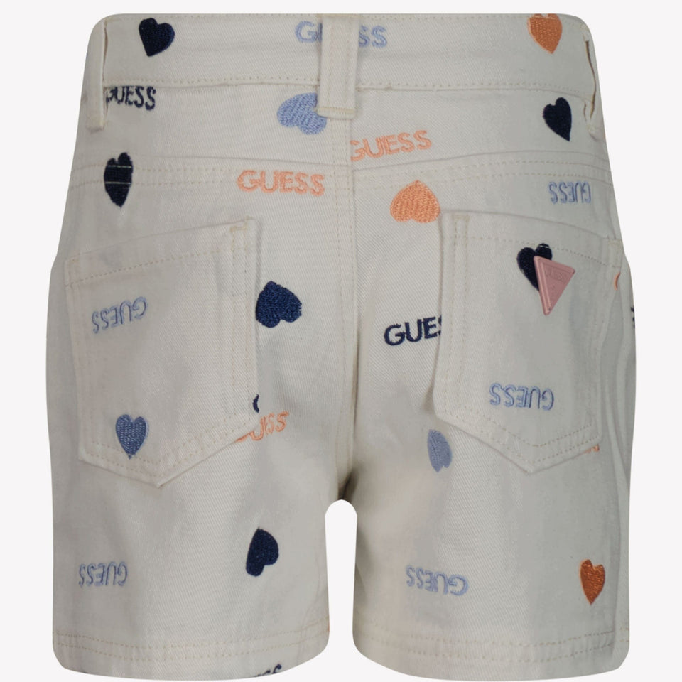 Guess Kinder Meisjes Shorts Wit