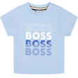 Boss Baby Jongens T-Shirt Licht Blauw 6 mnd