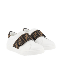 Fendi Kids Unisex Sneakers White