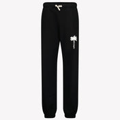 Palm Angels Boys Pants Black