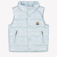 Moncler Bernard Baby Unisex Bodywarmer Licht Blauw 3/6