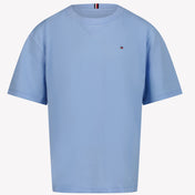 Tommy Hilfiger Jongens T-shirt Licht Blauw