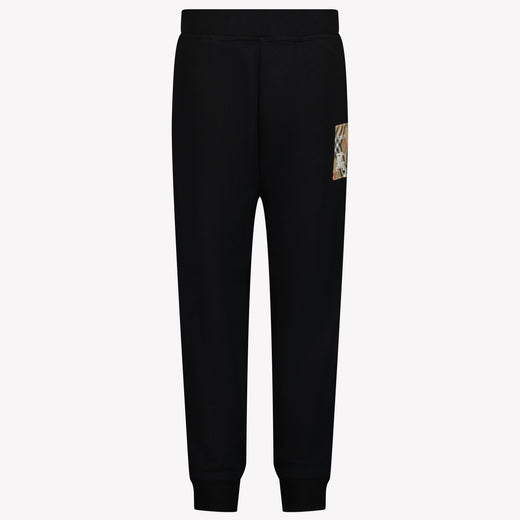 Burberry Jackson Kids Boys Pants In Black