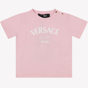 Versace Baby Unisex T-shirt Light Pink