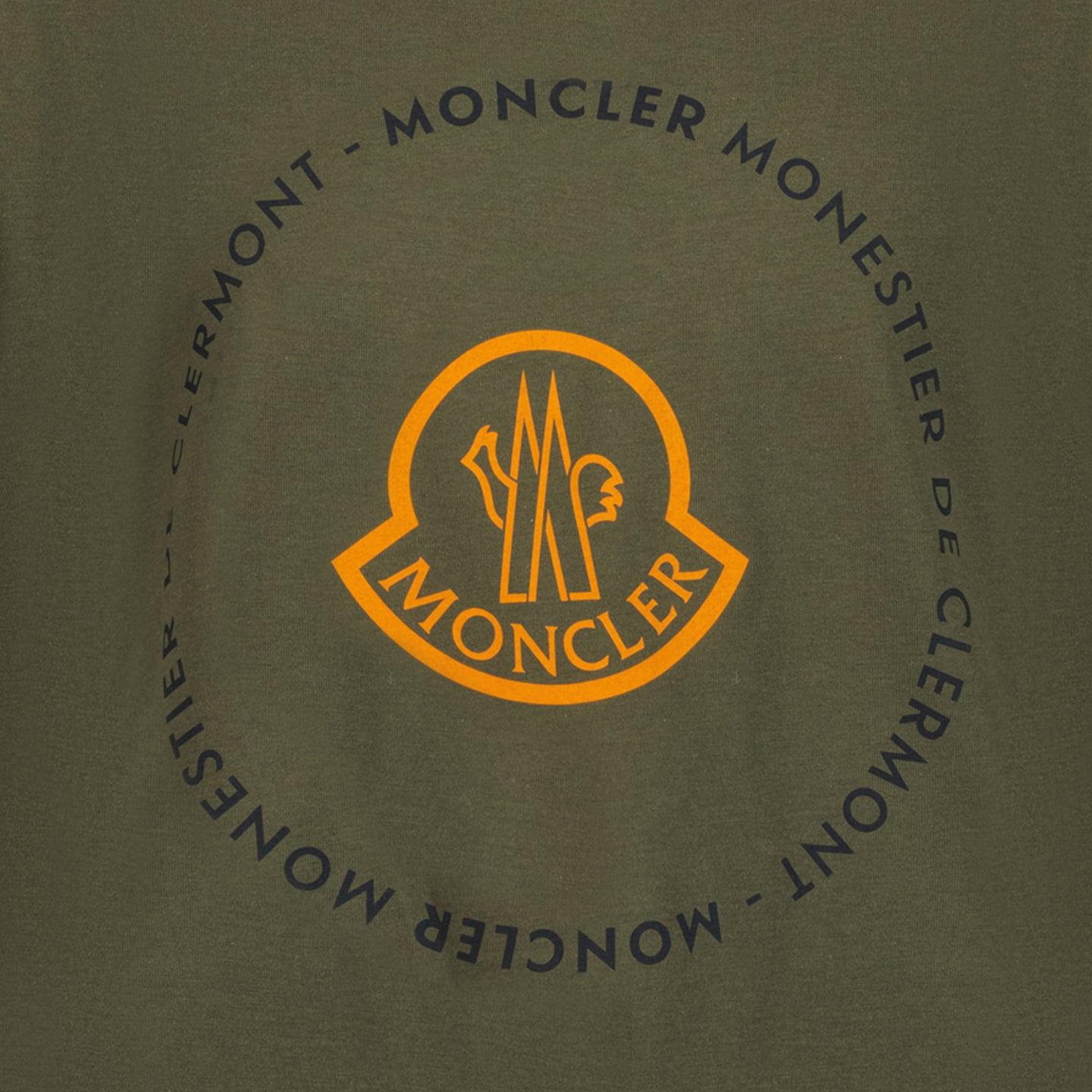 Moncler Jongens T-shirt Army