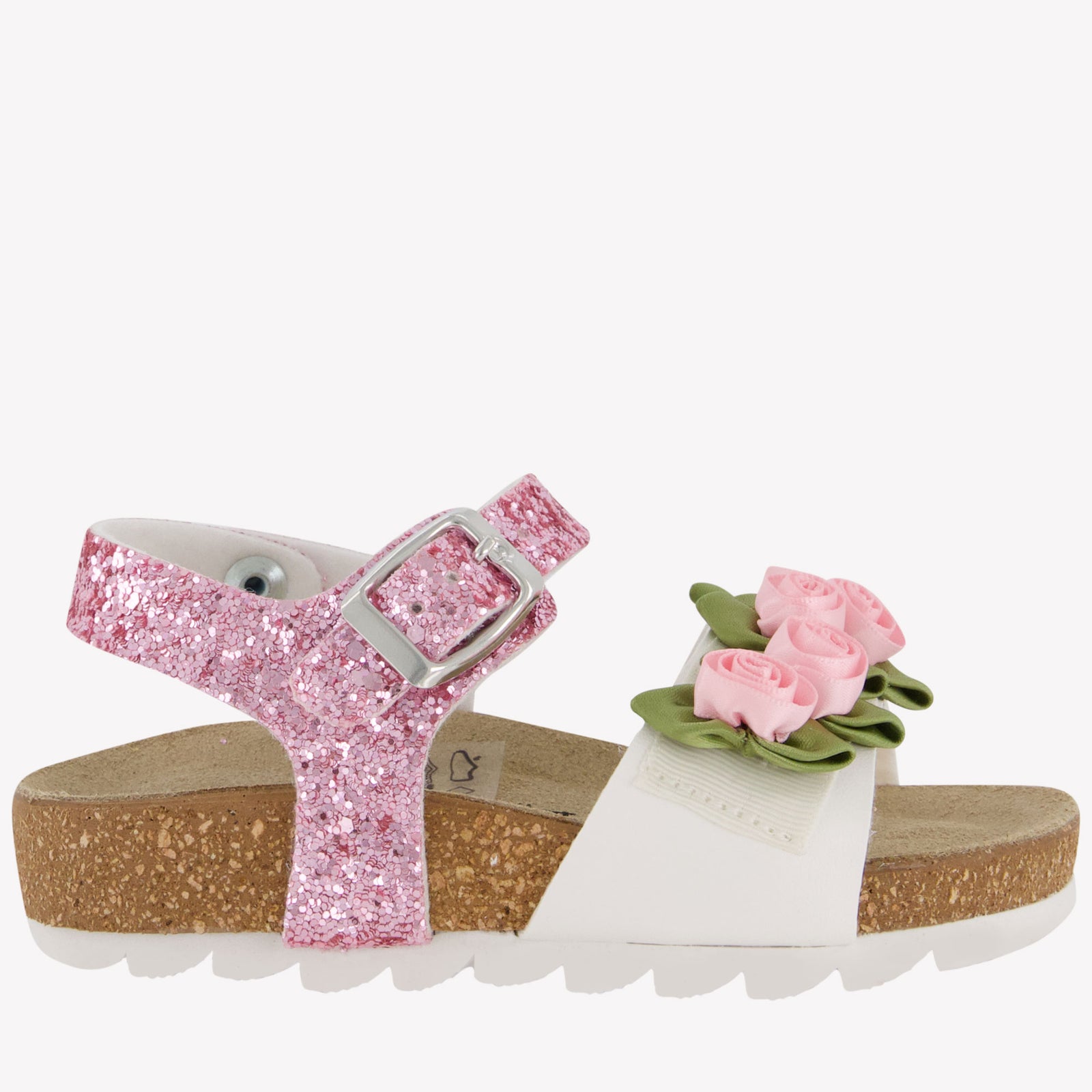 MonnaLisa Girls Sandals In Light Pink