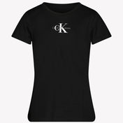 Calvin Klein Girls T-shirt Black