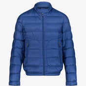 Moncler Kinder Jongens Jas Blauw