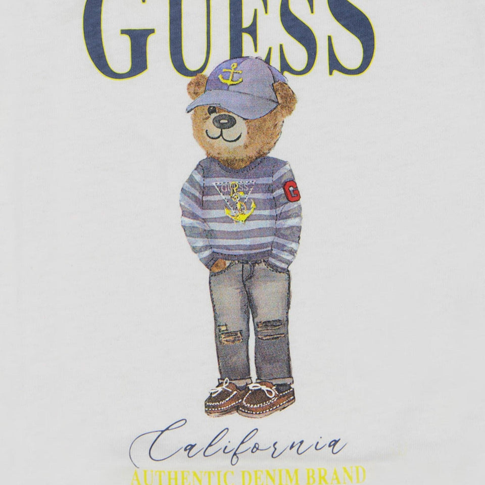 Guess Baby Boys T-Shirt in White