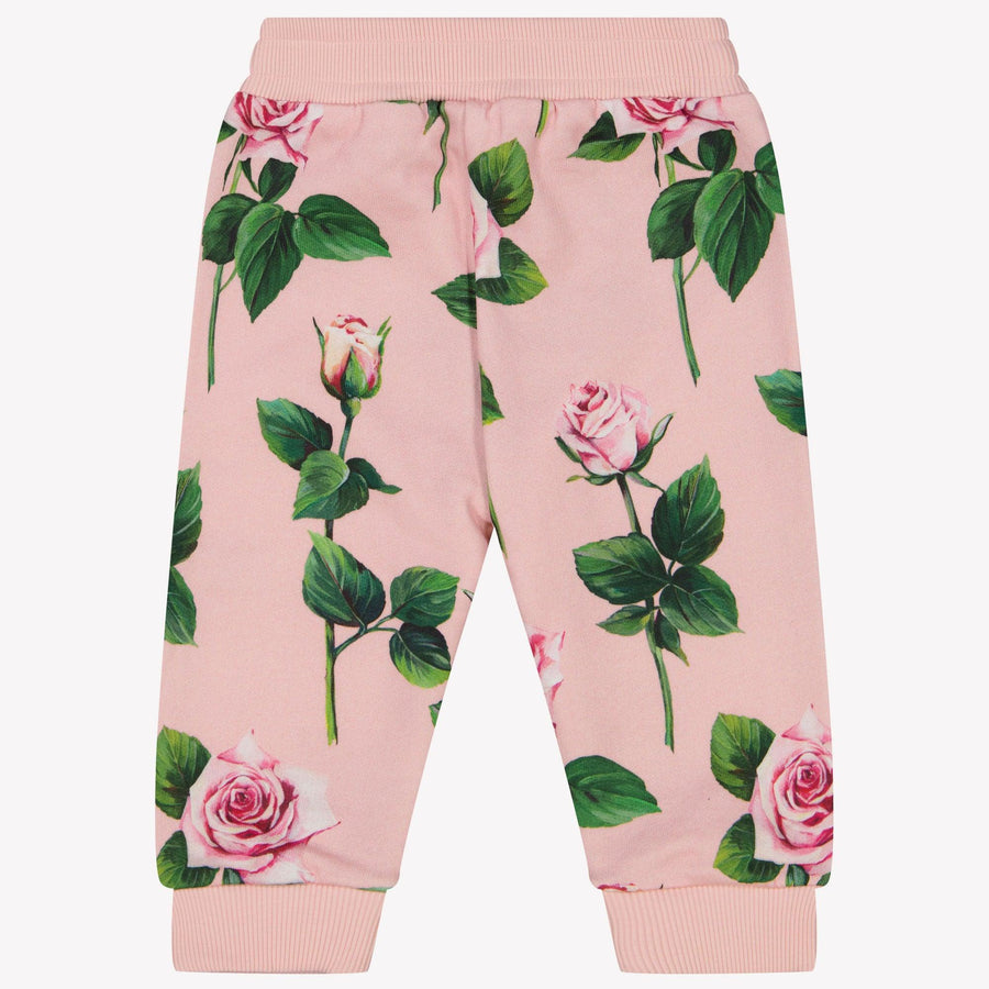 Dolce & Gabbana Baby Girls Trousers  Light Pink