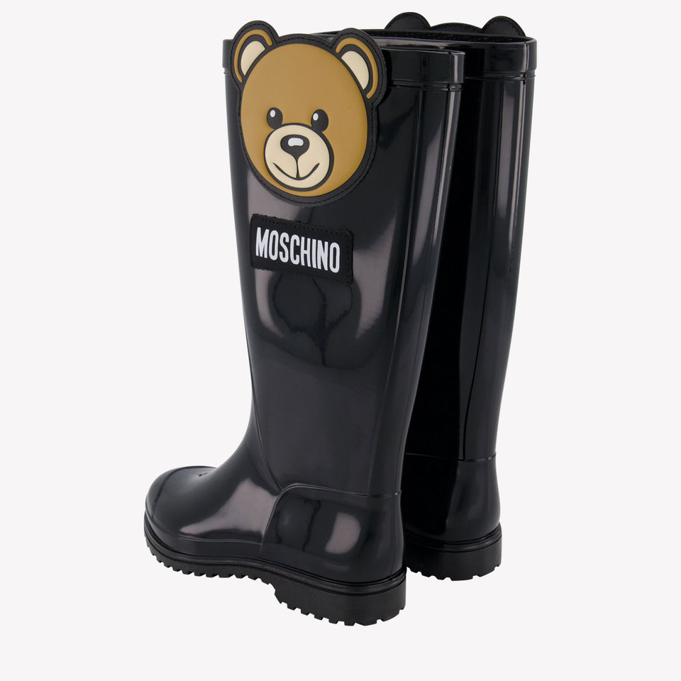 Moschino Girls Boots Black