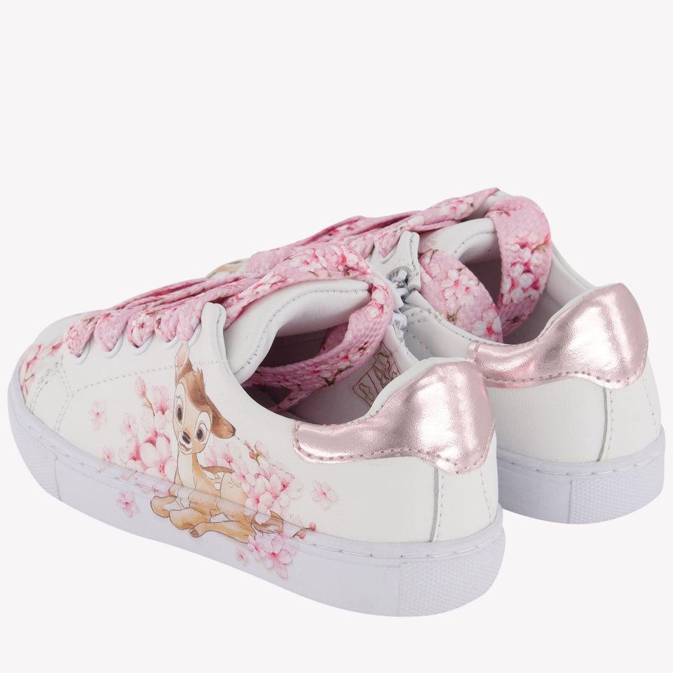 MonnaLisa Girls Sneakers in Light Pink