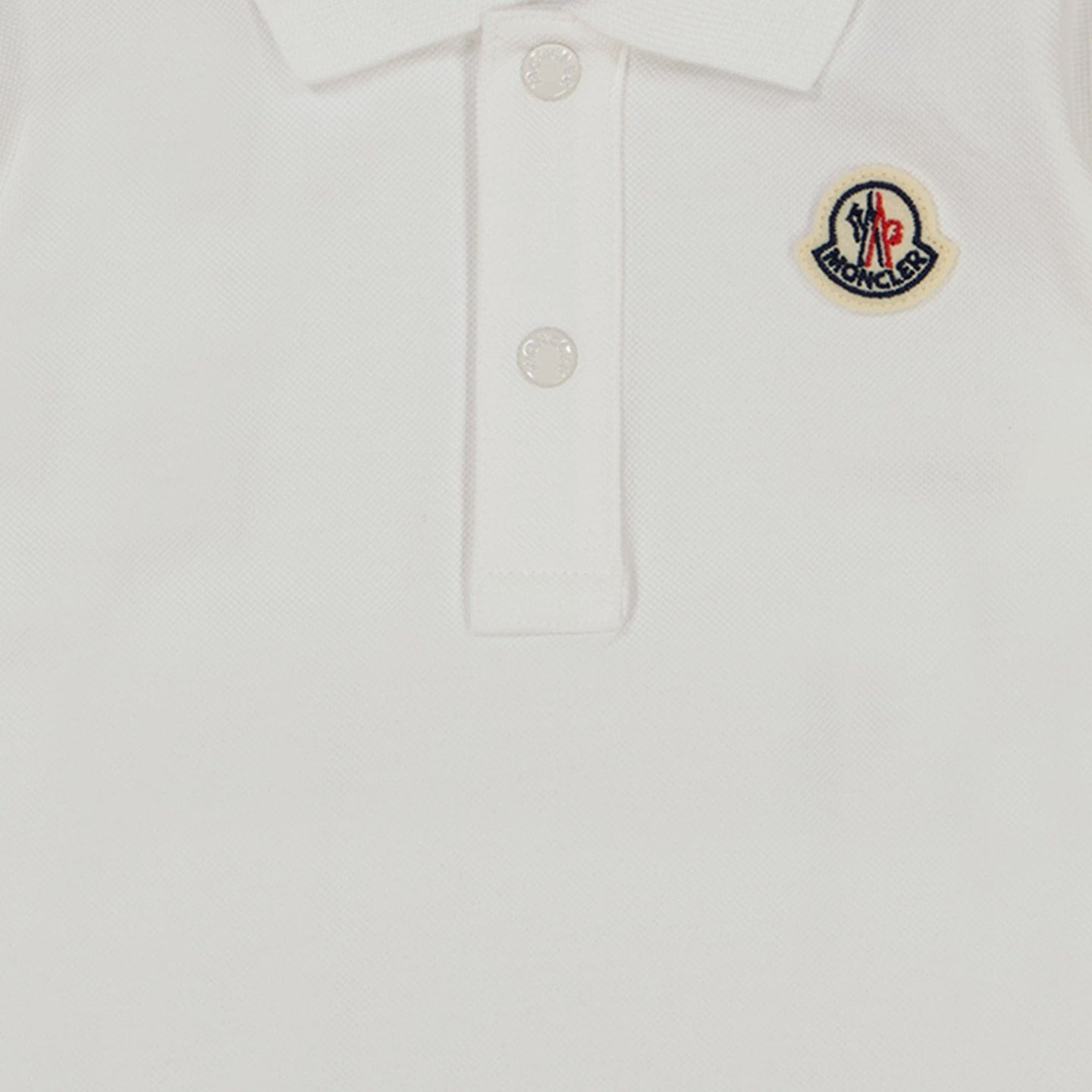 Moncler Baby Jongens Polo Wit 3/6