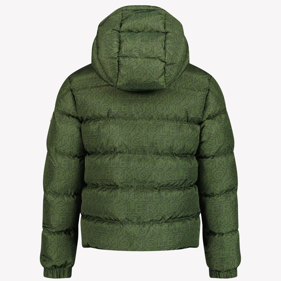 Moncler Fergus Boys Winter Jacket Army