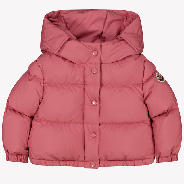 Moncler Baby Girls Winter Coat Fuchsia