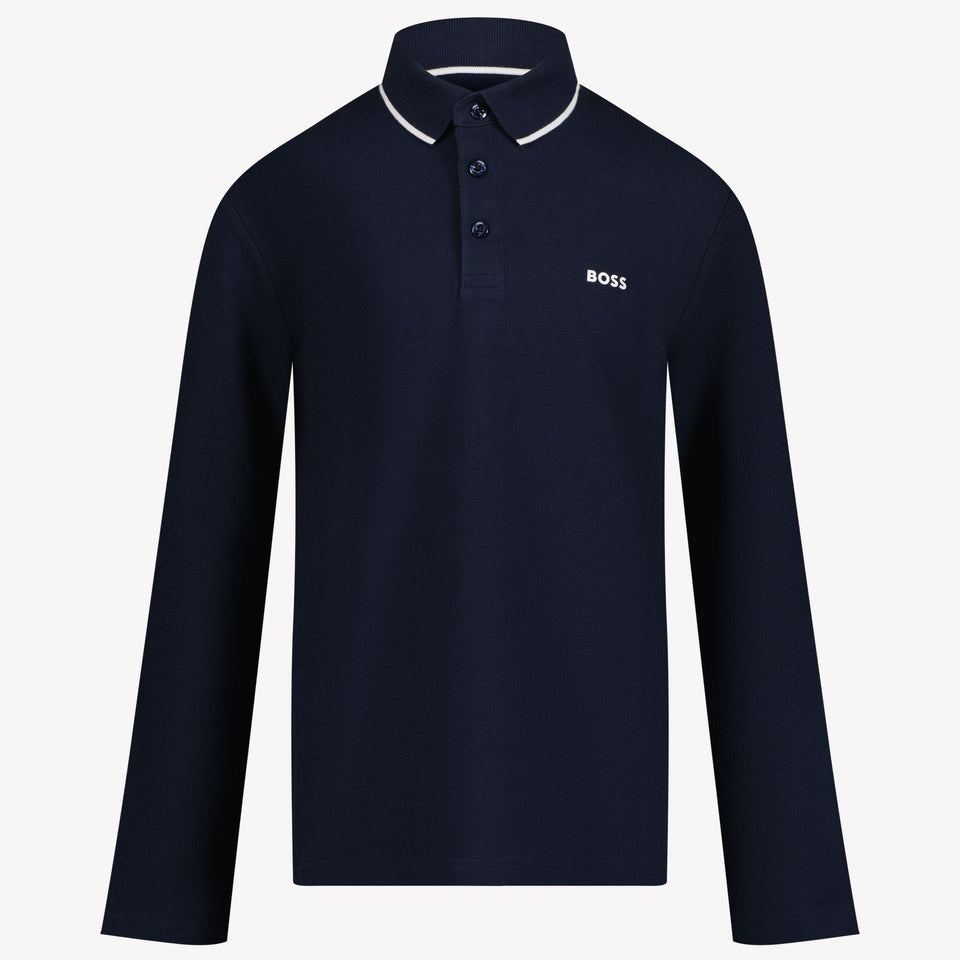 Boss Kinder Jongens Polo Navy