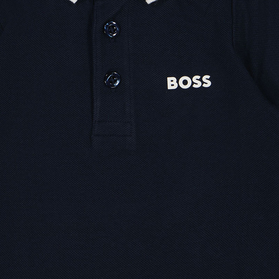 Boss Baby Jongens Polo Navy