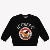 Iceberg Baby Jongens Trui Zwart