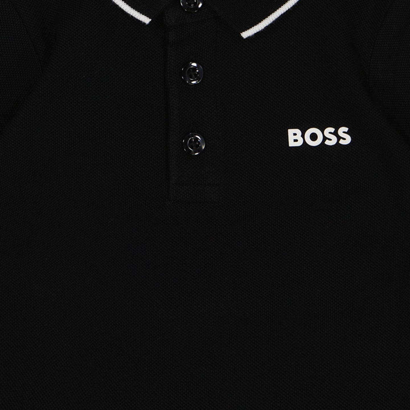 Boss Baby Boys Polo Black