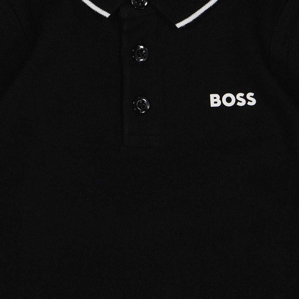 Boss Baby Jongens Polo Zwart