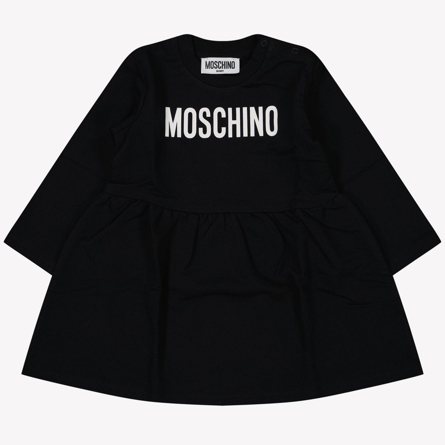 Moschino Baby Meisjes Jurk Zwart 3/6