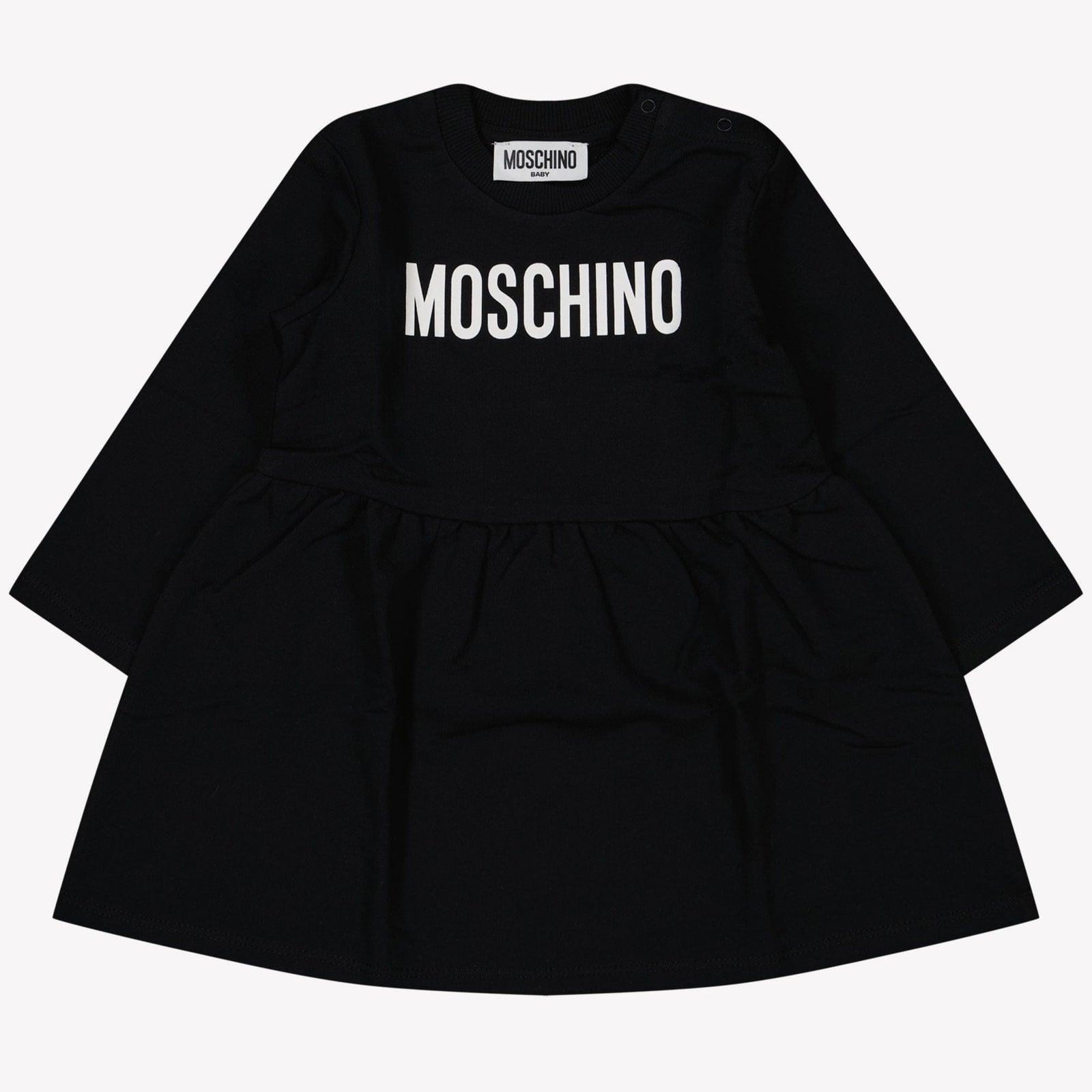 Moschino Baby Meisjes Jurk Zwart 3/6