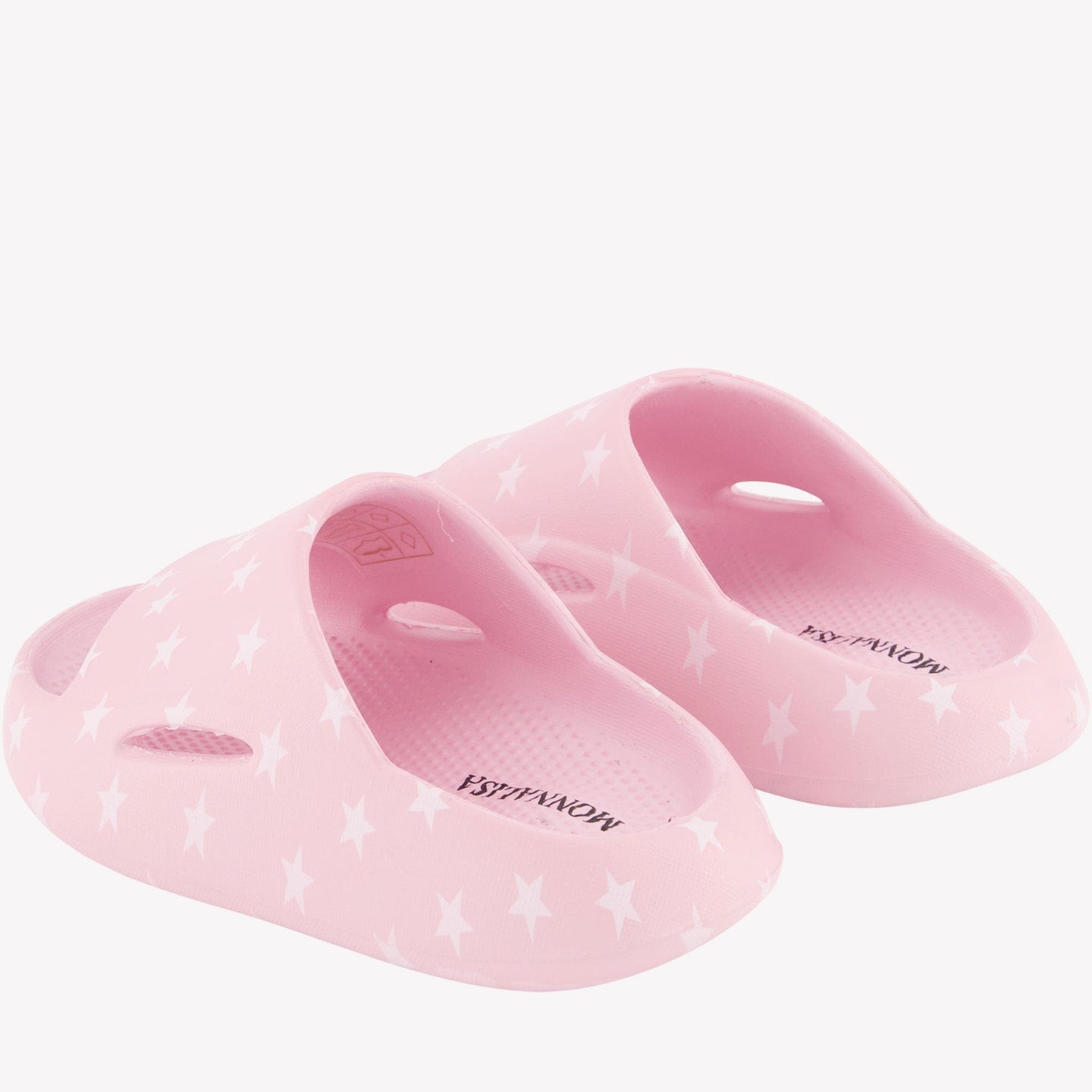 MonnaLisa Kinder Meisjes Slippers Licht Roze 26