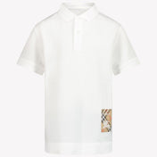 Burberry JOHANE Kinder Jongens Polo In Wit