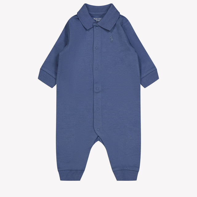 Ralph Lauren Baby Jongens Boxpakje Blauw 3 mnd