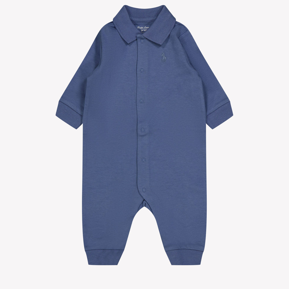 Ralph Lauren Baby Jongens Boxpakje Blauw 3 mnd