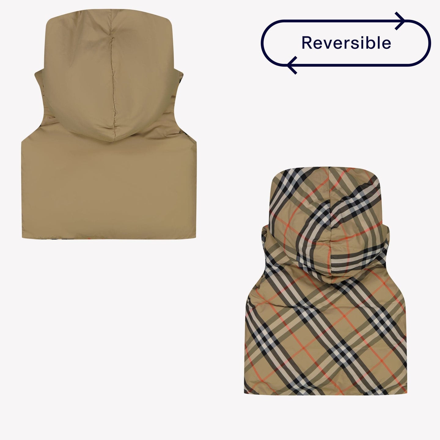 Burberry Axel Baby Unisex Bodywarmer Beige 6 mnd