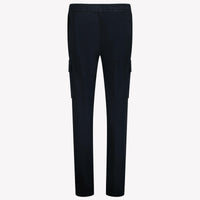 Stone Island Kids Boys  Trousers Navy
