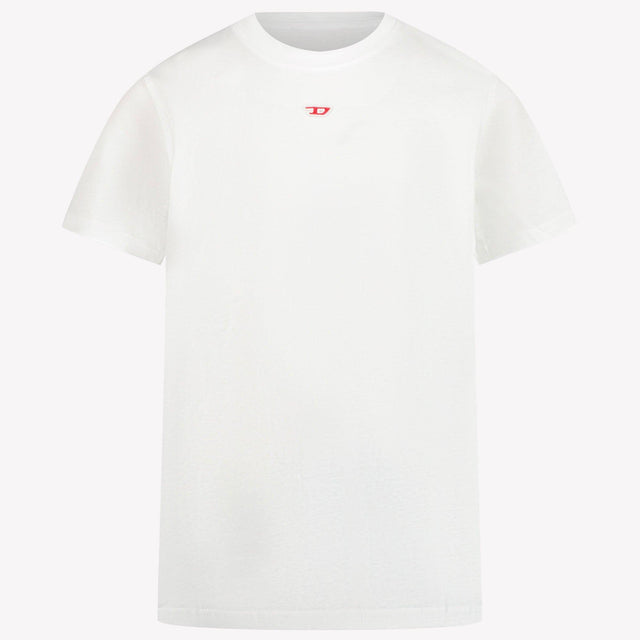 Diesel Kids Unisex T-Shirt in White