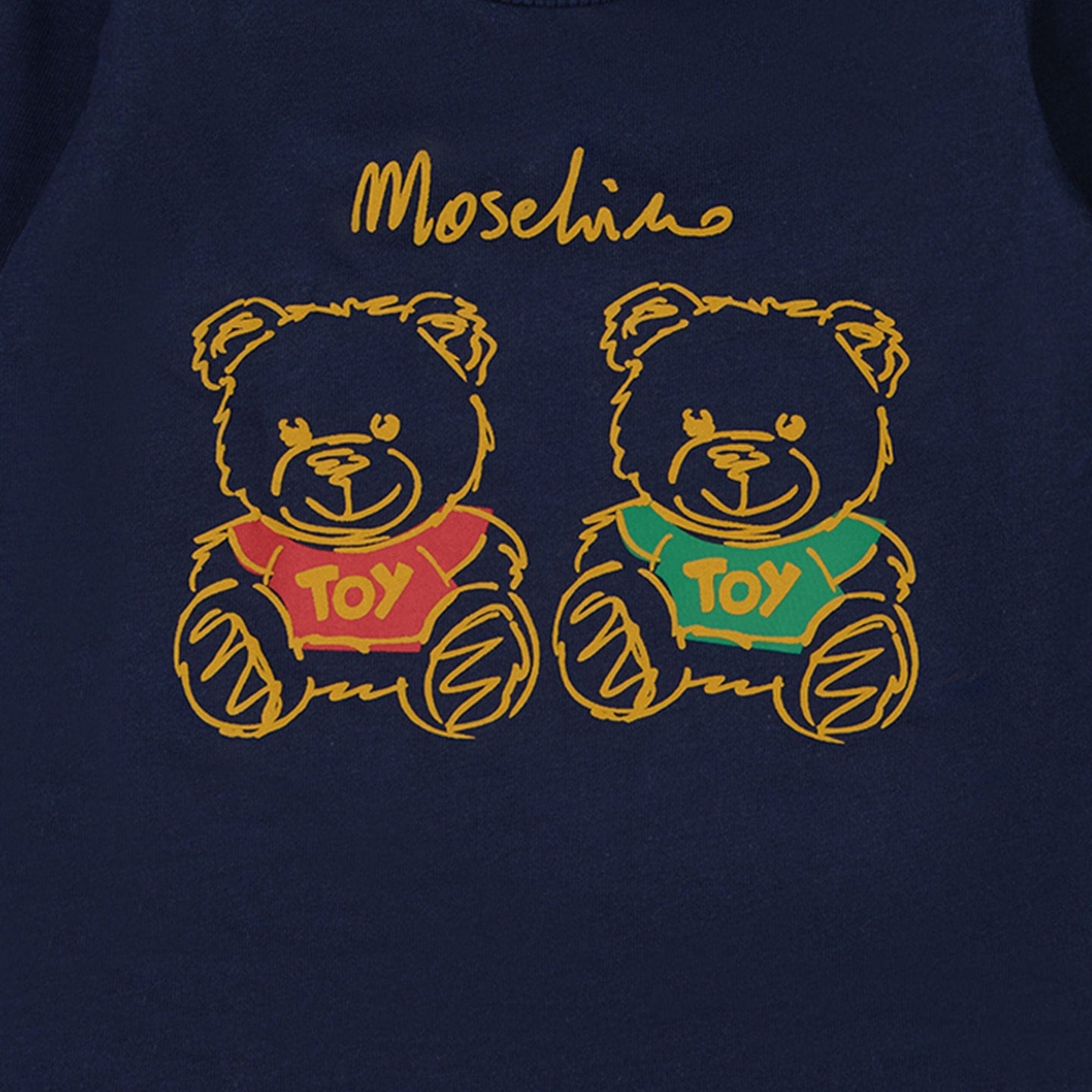 Moschino Baby Jongens T-shirt Navy 3/6