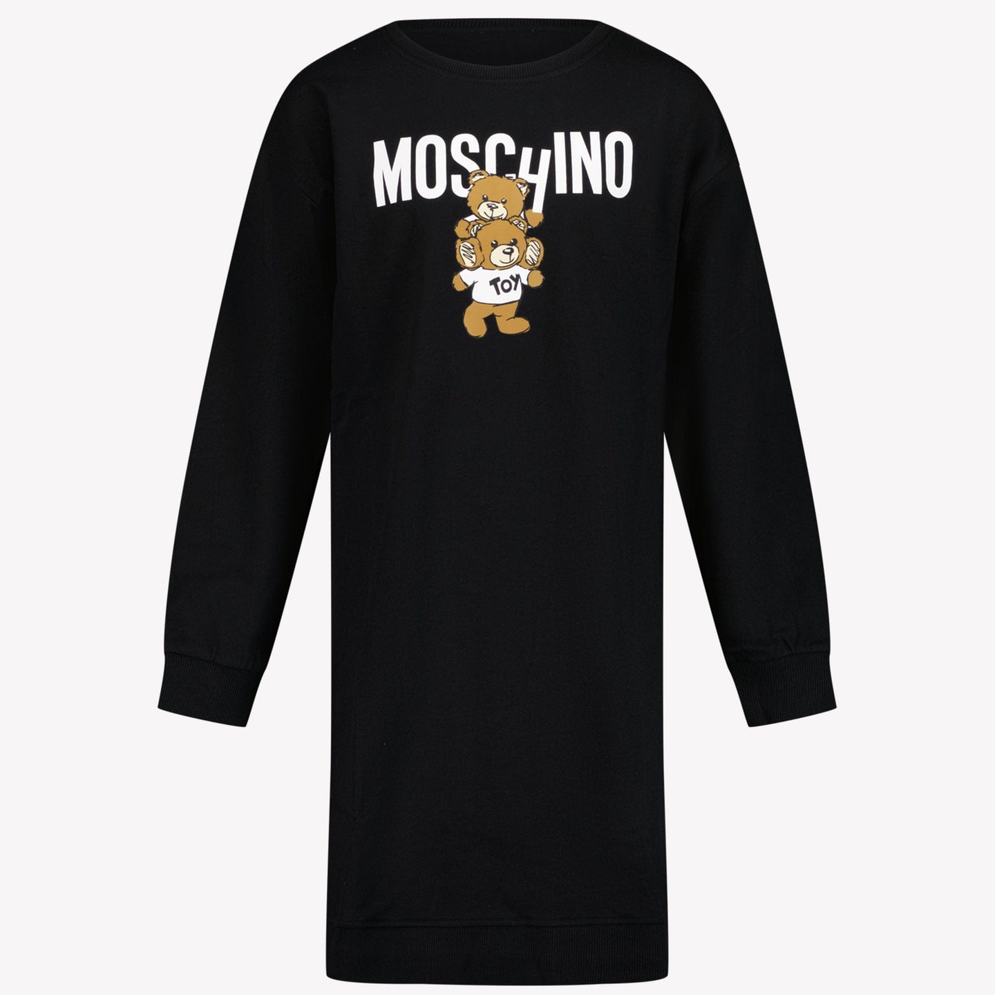 Moschino Meisjes Jurk Zwart 4Y