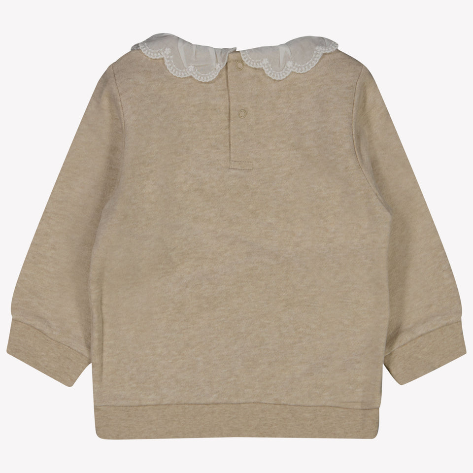 Chloé baby girls sweater Beige