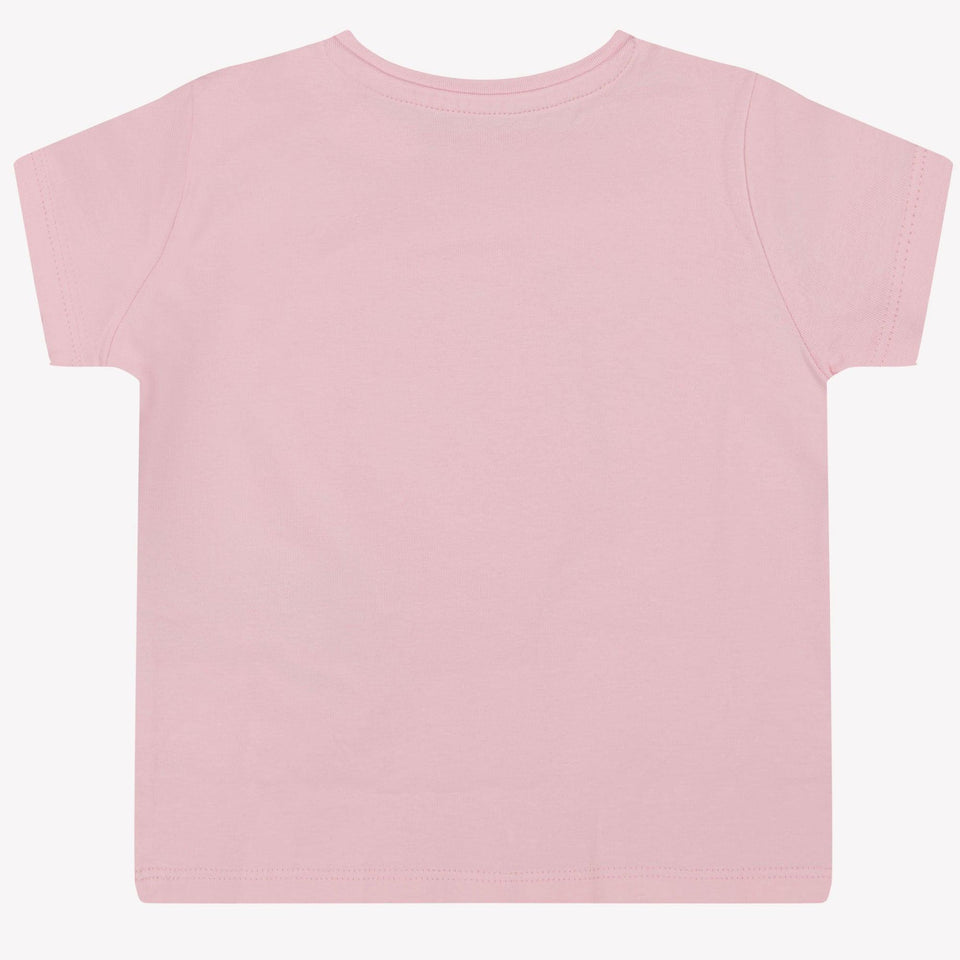 Guess Baby Meisjes T-Shirt In Licht Roze