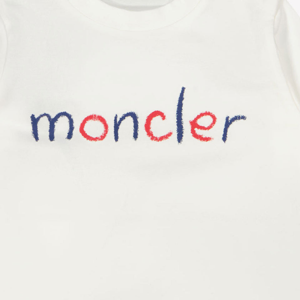 Moncler Baby Boys T-Shirt in White